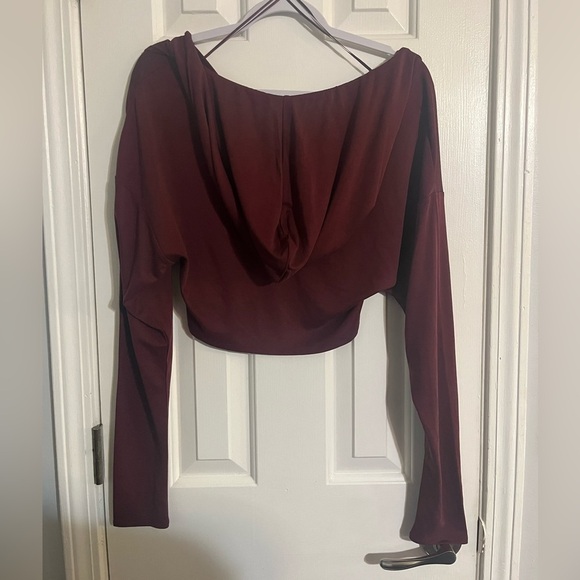 NWT Fabletics liv twist front hoodie size small - Picture 8 of 8